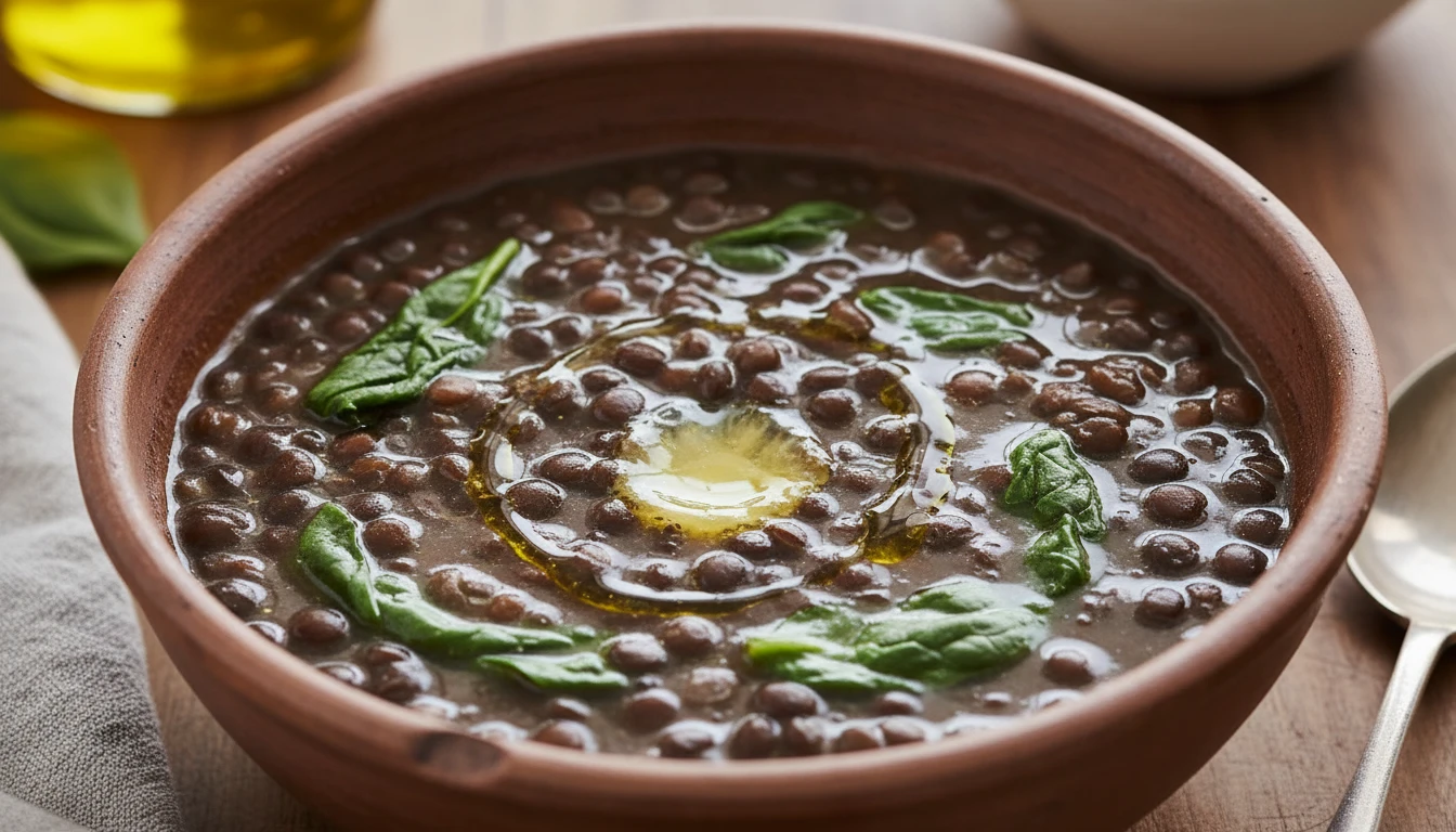 Blueprint Black Lentil Soup