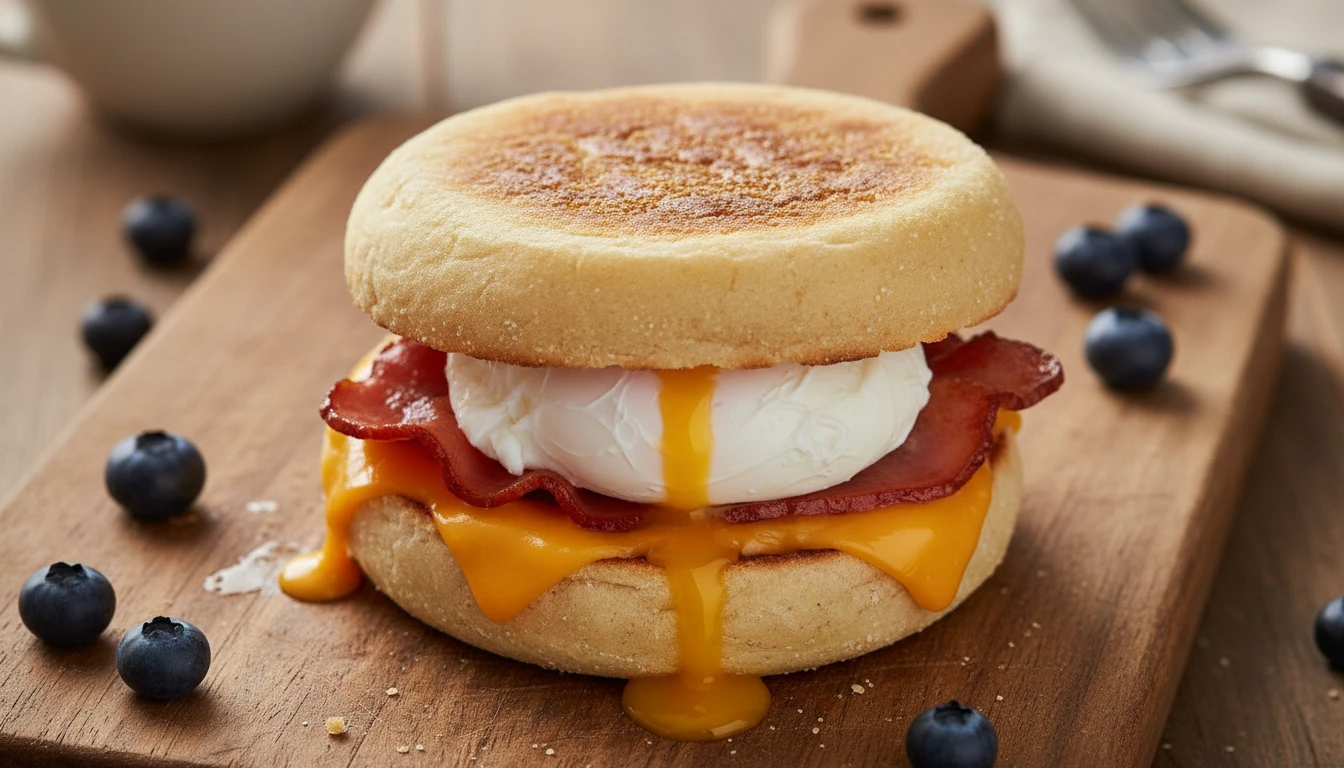 Egg Muffin Breakfast Sandwich